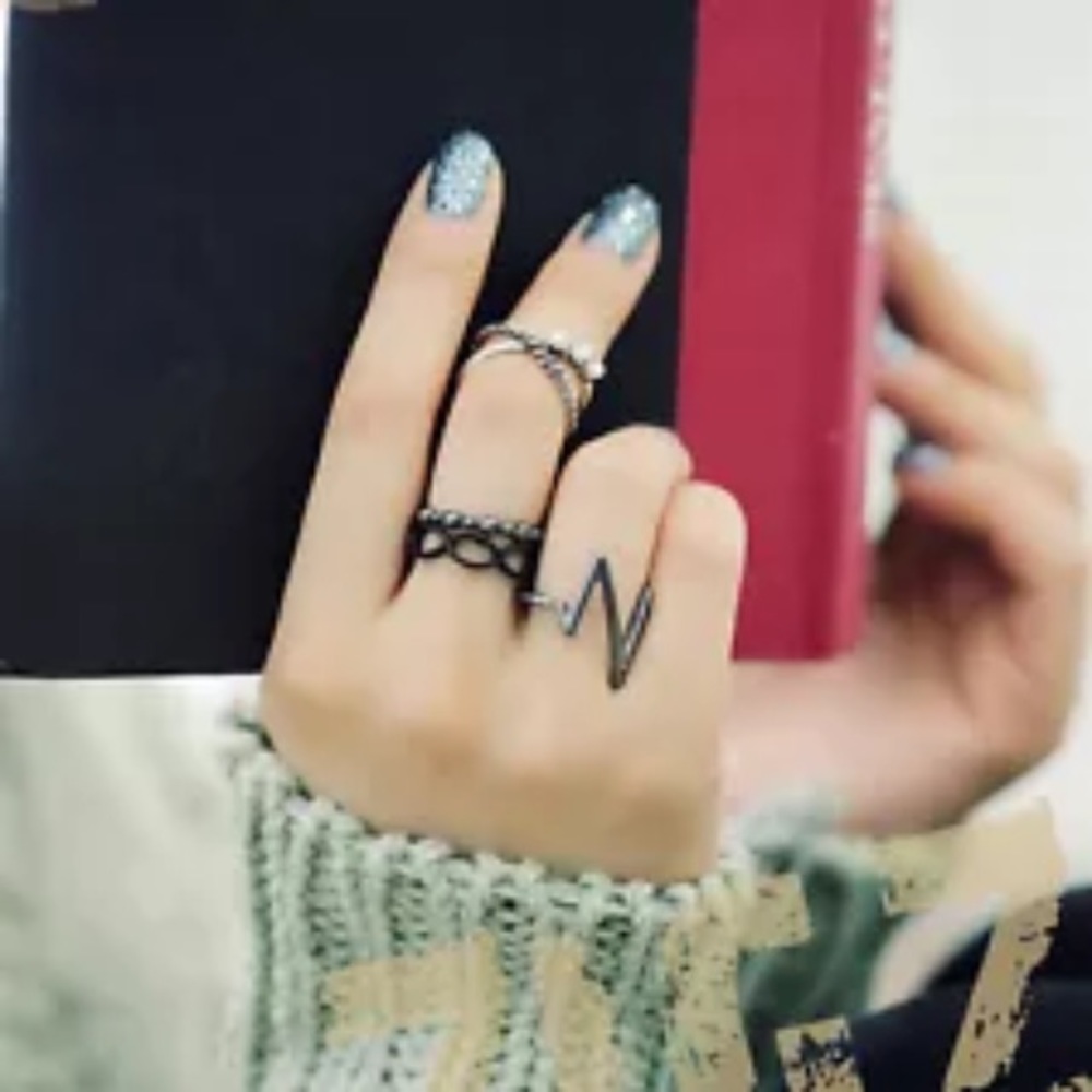 Midi Ring Set - Picture 3 of 7